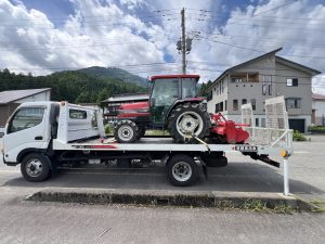 南魚沼市のお客様より、 三菱 トラクター MT311 を買取させていただきました。誠にありがとうございます。